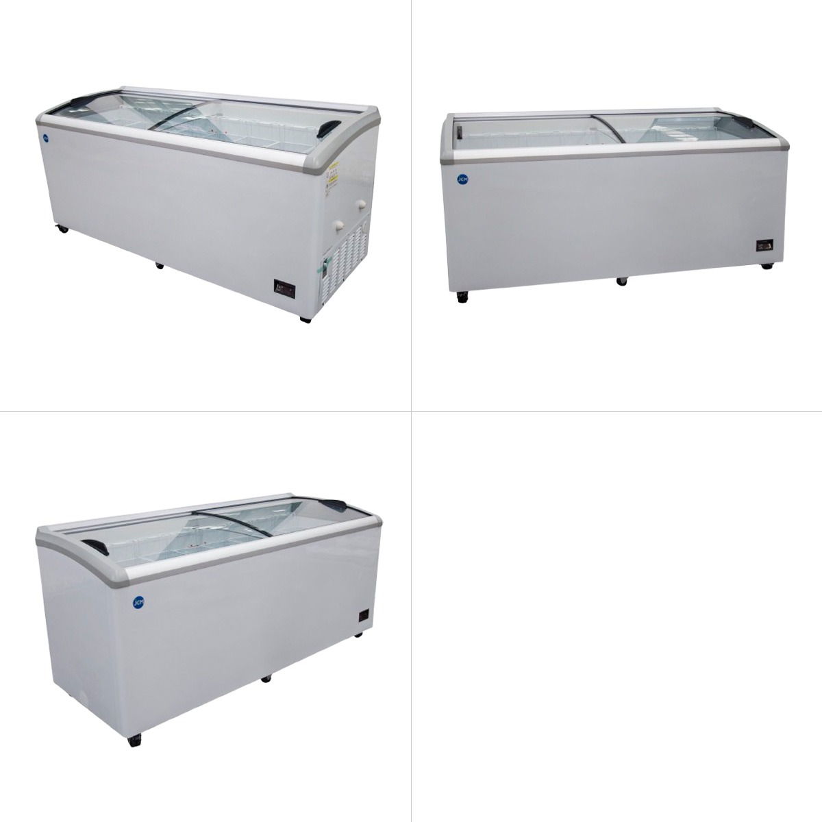 JCM レビュー特典 冷凍ショーケース JCMCS-405 ラウンド扉 保冷庫 冷凍