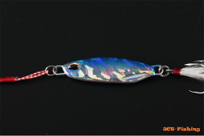 メタルジグ 10g 6個セット 6色 アシストフック スカート付き : 釣具と