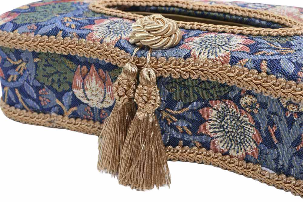 ジェニファーテイラー ティッシュボックスケース カバー いちご泥棒