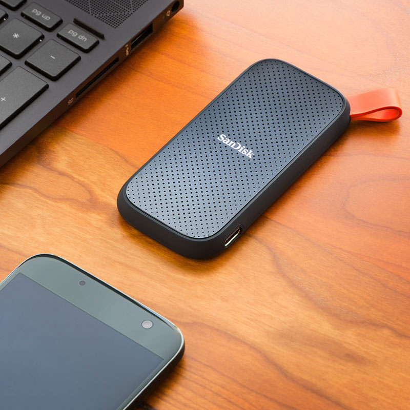 SanDisk（サンディスク） ポータブルSSD 2TB USB3.2 Gen2 R:800MB/s 外