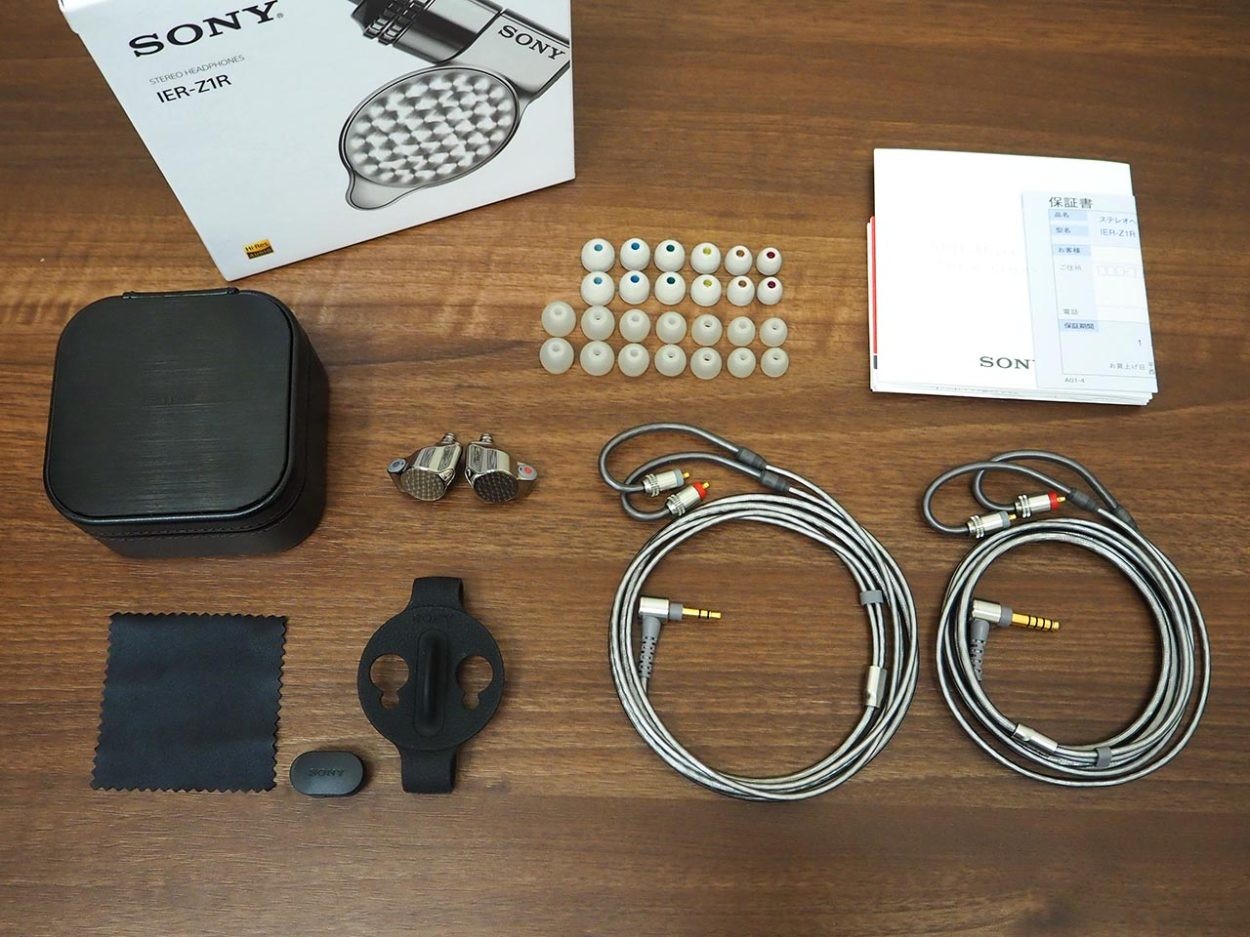 SONY最高峰インイヤーイヤホン『IER-Z1R』を実機レビュー ｜試用レポート