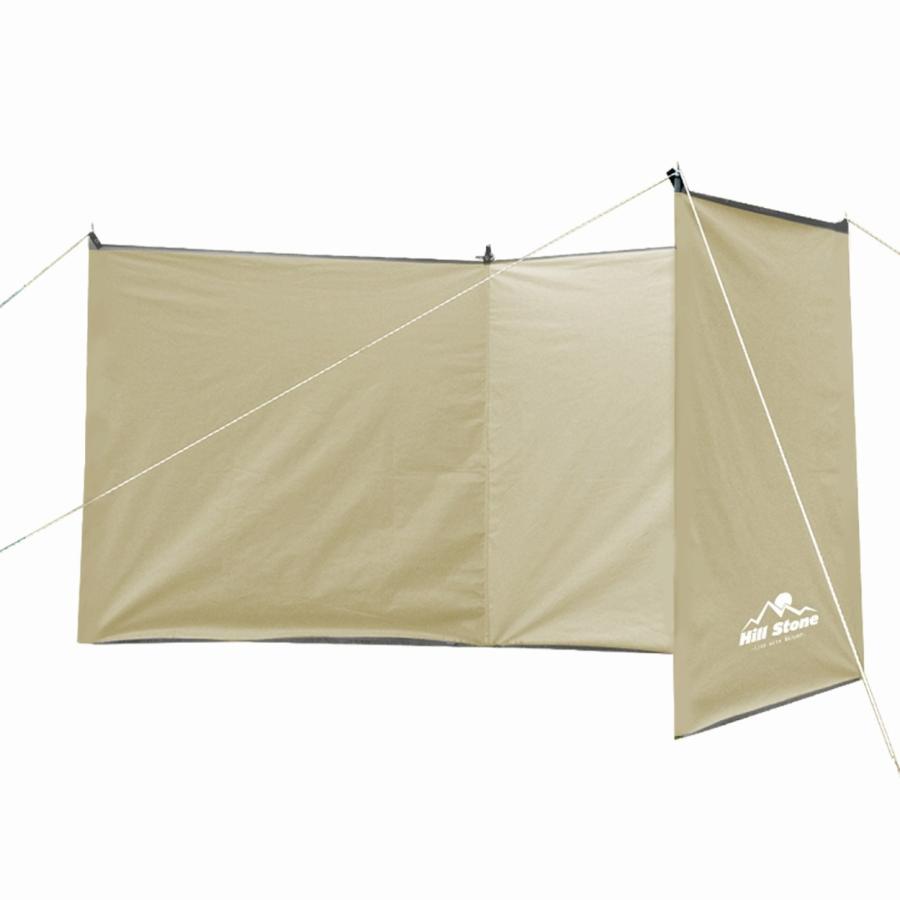 ウィンドスクリーン 幅450cm T/C生地 撥水 防カビ 陣幕 焚火スクリーン