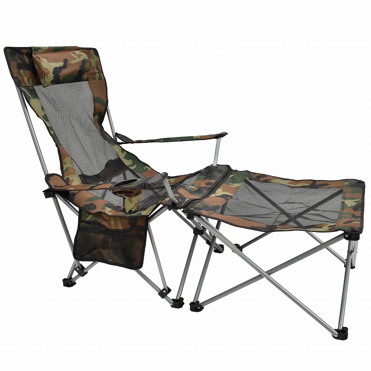 リクライニングチェア アウトドア チェア リクライニング式 折りたたみ