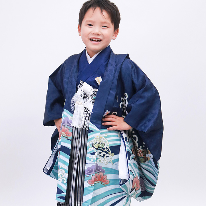 KYOETSU（京越） 【豪華安心12点フルセット】 七五三 着物 男の子 5歳