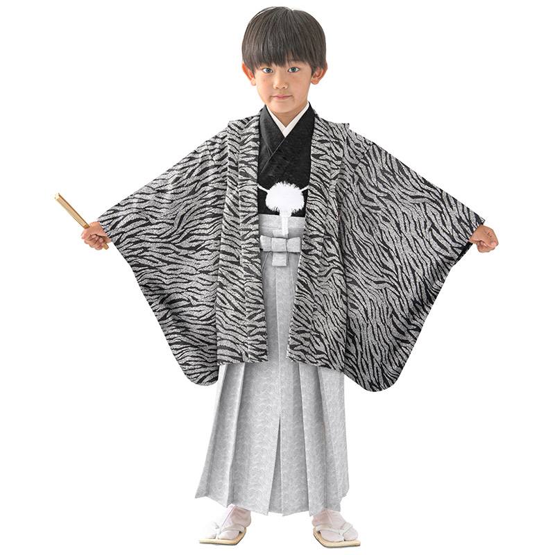 七五三 男の子 着物 フルセット 3歳 5歳 数5歳 満5歳 7歳 羽織 袴 14点