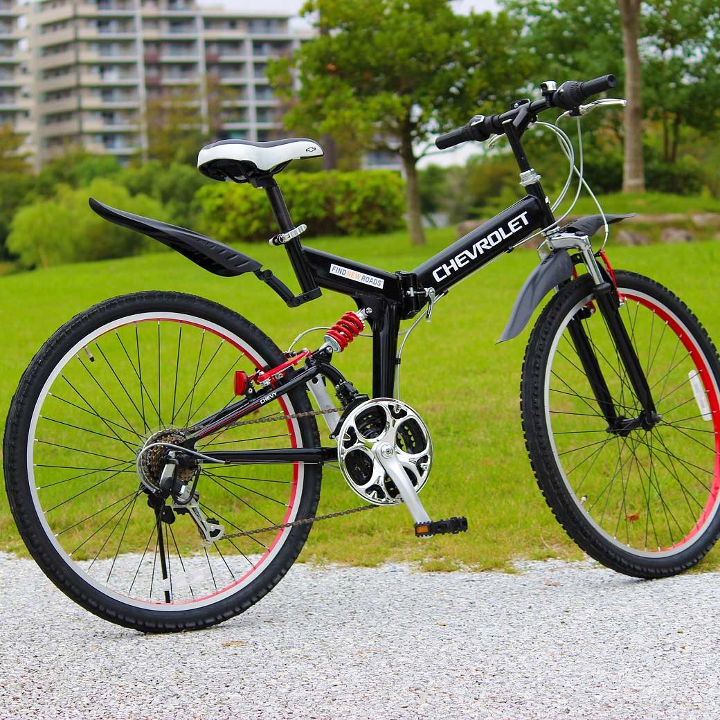 ミムゴ マウンテンバイク 折りたたみ MTB 26インチ 18段 変速