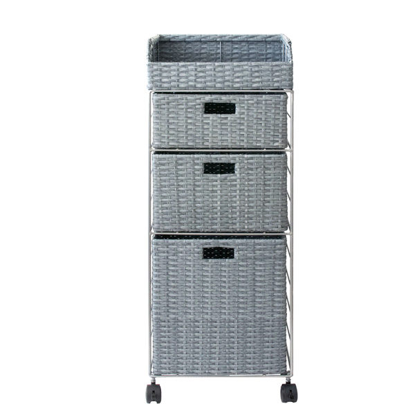 宮武製作所 ランドリーチェスト 幅36 奥行29 高さ94 ランドリー収納 3