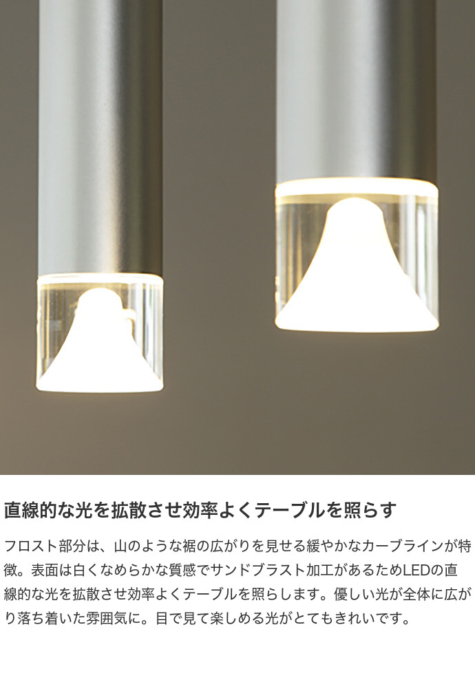 ペンダントライト 照明 3灯 引っ掛け シーリング LED ペンダント 角型