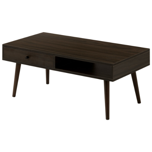 ぼん家具 センターテーブル 引き出し 収納付き ローテーブル 収納 木製