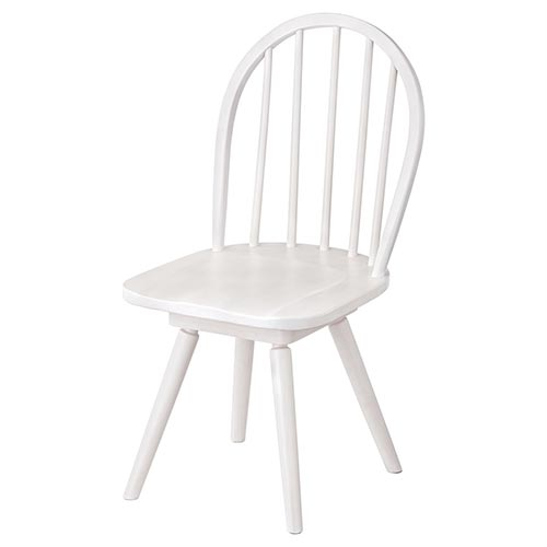 ぼん家具 ダイニングチェア 椅子 ウィンザーチェア 回転 食卓椅子