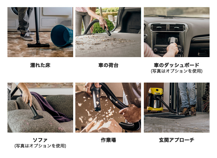 ケルヒャー（KARCHER） 乾湿両用バキュームクリーナー WD 3 S