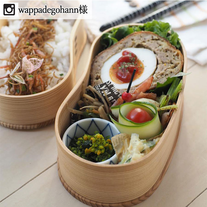 弁当箱 曲げわっぱ まげわっぱ はんごう弁当箱 2段 二段 約390cc 500cc