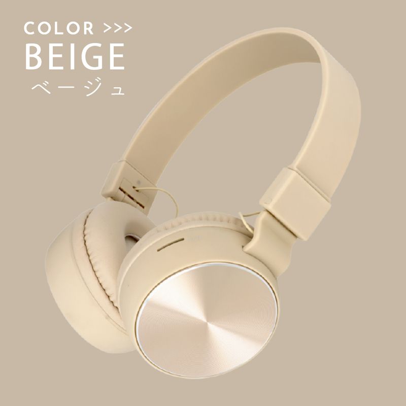 ワイヤレスヘッドホン Bluetooth ヘッドフォン ヘッドセット 有線 無線