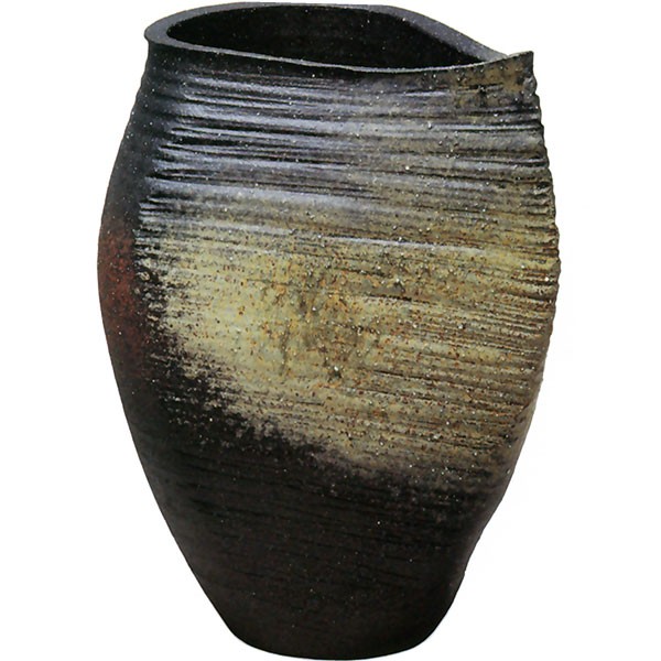 花瓶 おしゃれ フラワーベース 陶器 人気 花器 信楽焼 インテリア 家具