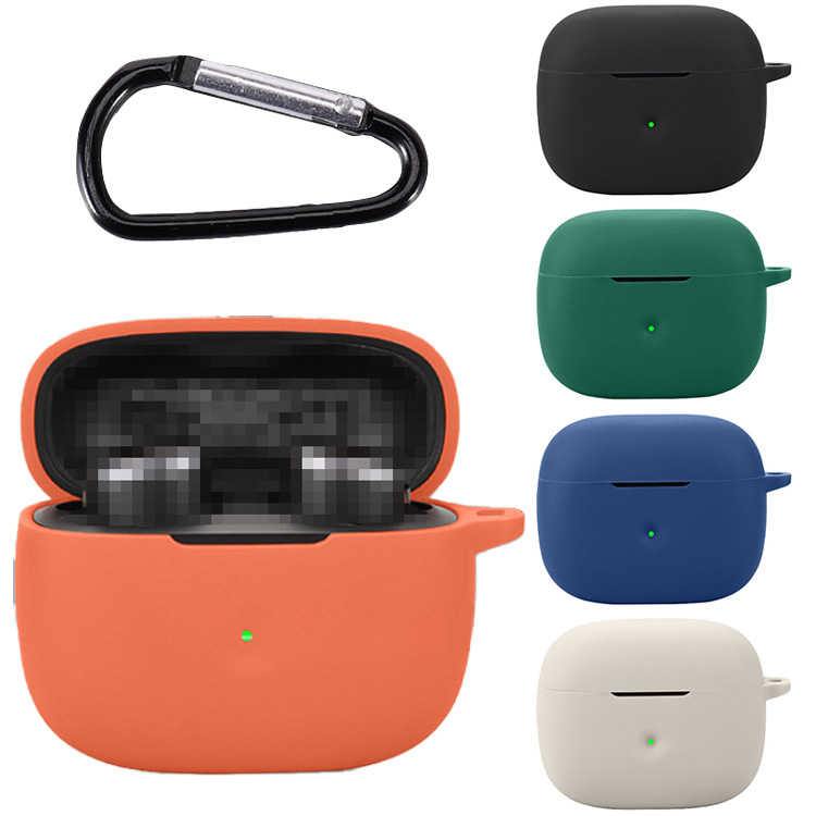 Bowers & Wilkins Pi8 ケース カラビナ付き シリコン シンプル 保護