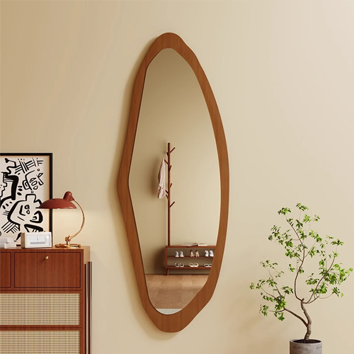 期間限定セール☆ウェーブミラー 鏡 全身鏡 姿見鏡 壁掛けミラー