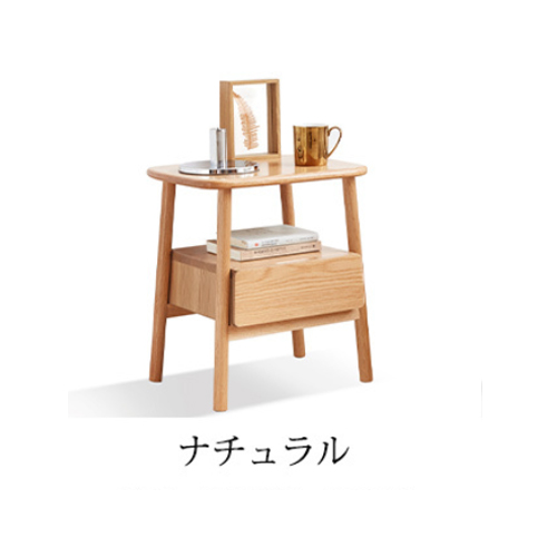 期間限定セール☆サイドテーブル テーブル おしゃれ 引出し付き 面取り