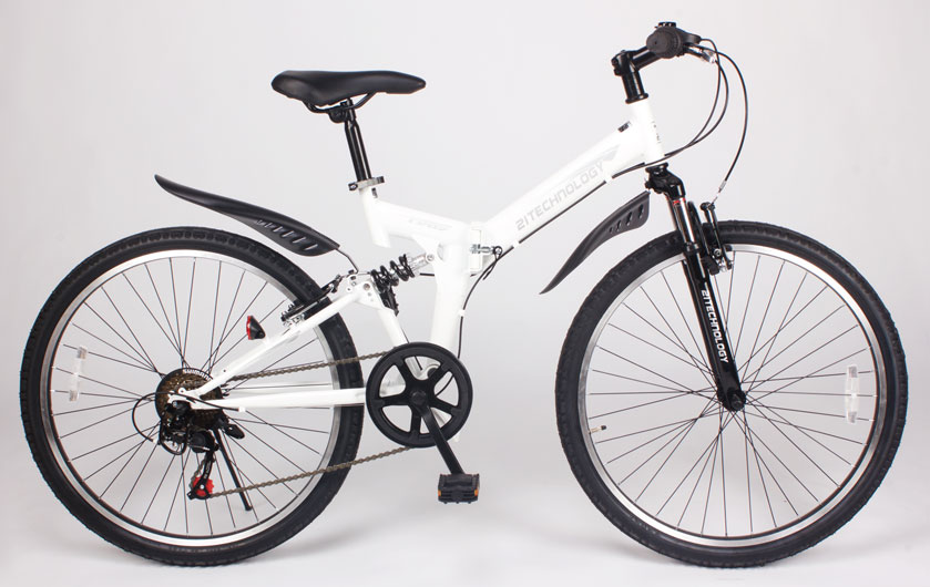 21Technology マウンテンバイク 26インチ 自転車 シマノ製6段変速