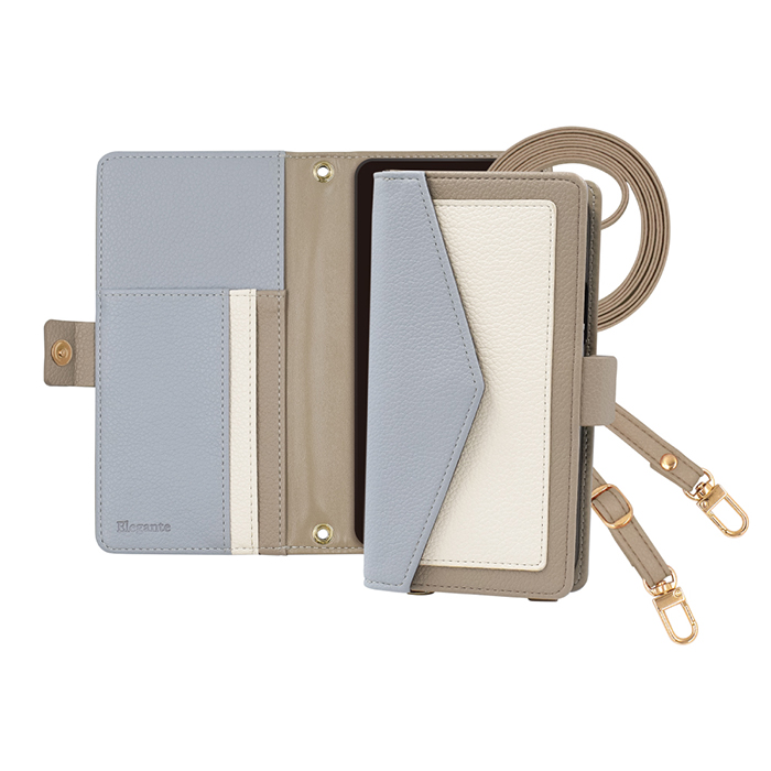Xperia 公式 Elegante スマホショルダー 10vii 1vii 10 vi ケース 手帳