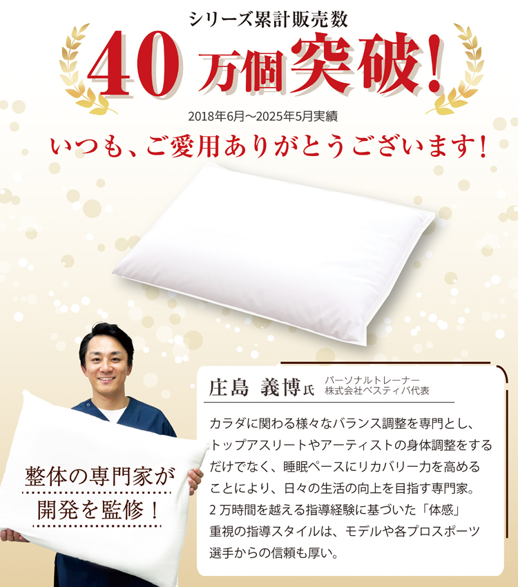 枕 NEWボディチューニングピローエアトラスPro：2個セット 枕 庄島義博