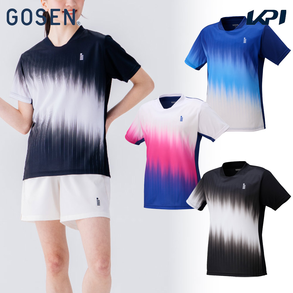 GOSEN（ゴーセン） テニスウェア レディース ゲームシャツ T2541