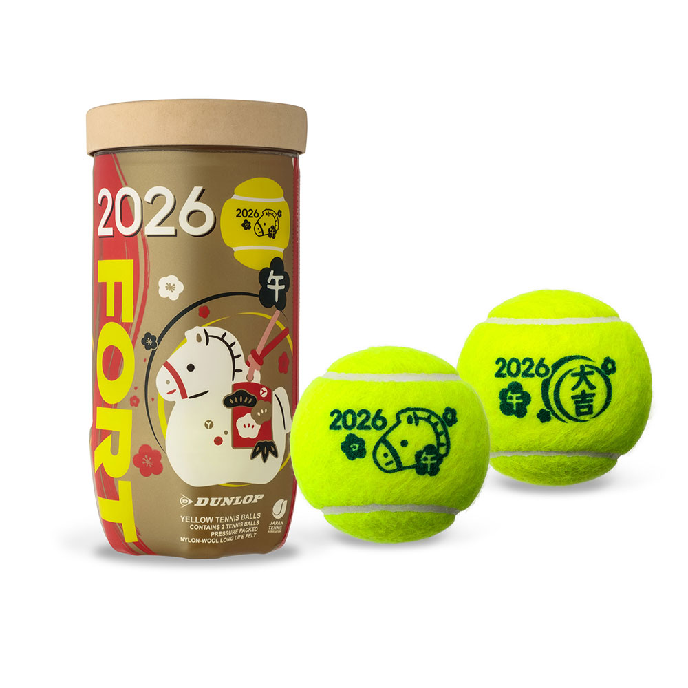 DUNLOP（ダンロップ） テニステニスボール 干支ボール 2026年「午