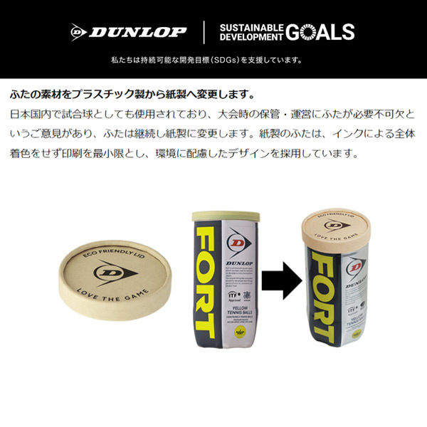 DUNLOP（ダンロップ） 『即日出荷』DUNLOP FORT フォート [4個入]1箱