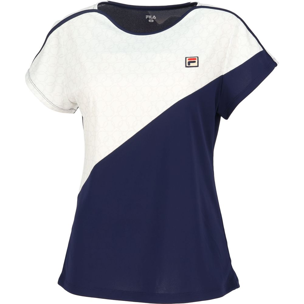 FILA（フィラ） テニスウェア レディース ゲームシャツ VL2928 2024FW