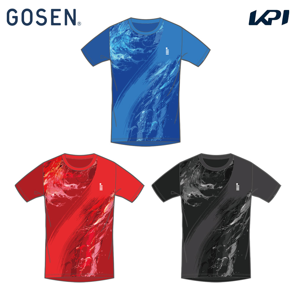 GOSEN（ゴーセン） テニスウェア ユニセックス 2025春企画 昇華Tシャツ