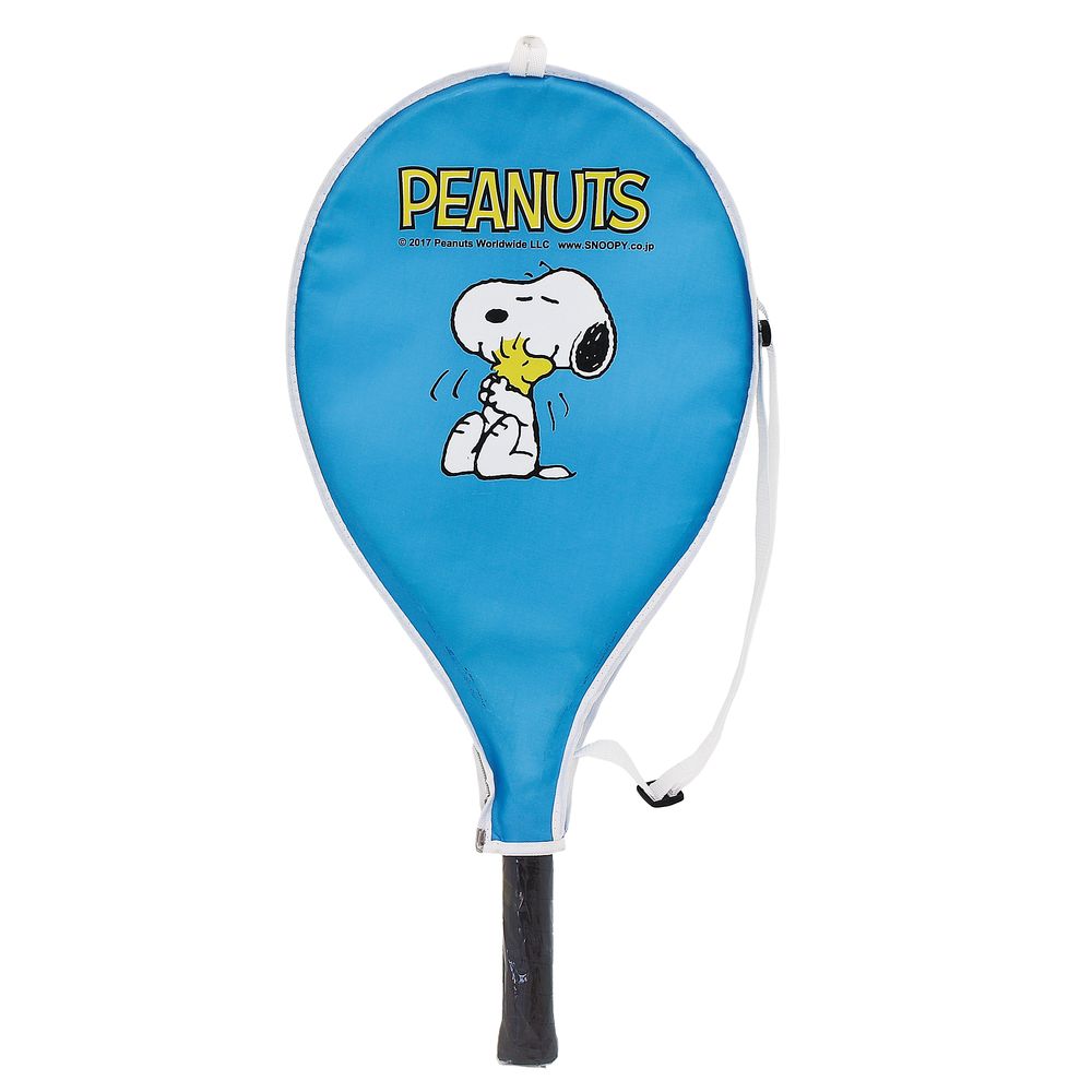 ガット張り上げ済み」スヌーピー SNOOPY ジュニアテニスラケット JR用