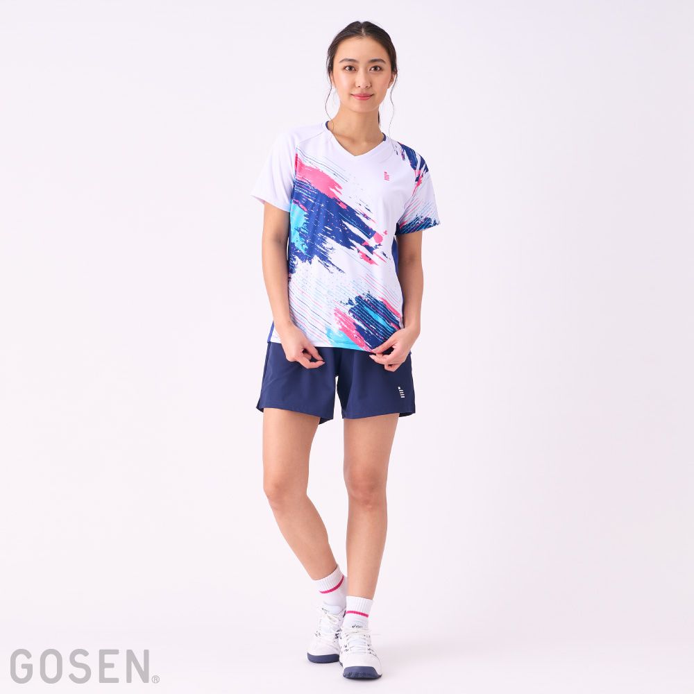 GOSEN（ゴーセン） テニスウェア レディース ゲームシャツ T2441