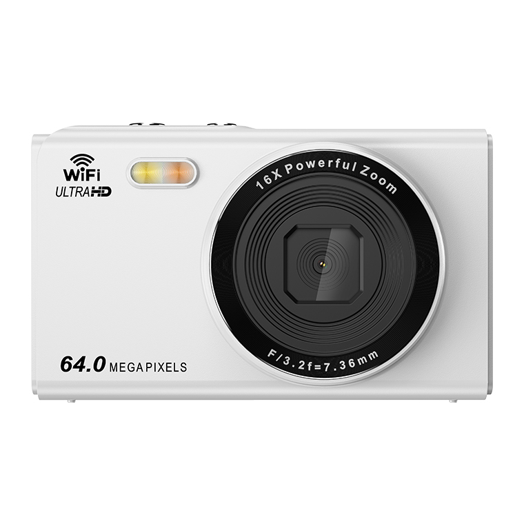 デジタルカメラ 6400万画素 4K 子供用 カメラ WIFI機能 キッズカメラ