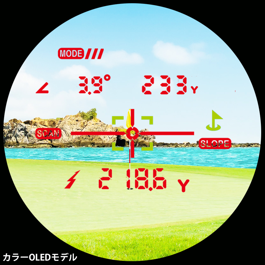 PINPOINT 2025年モデルタイムセール！ゴルフ レーザー距離計 TRIANGLE