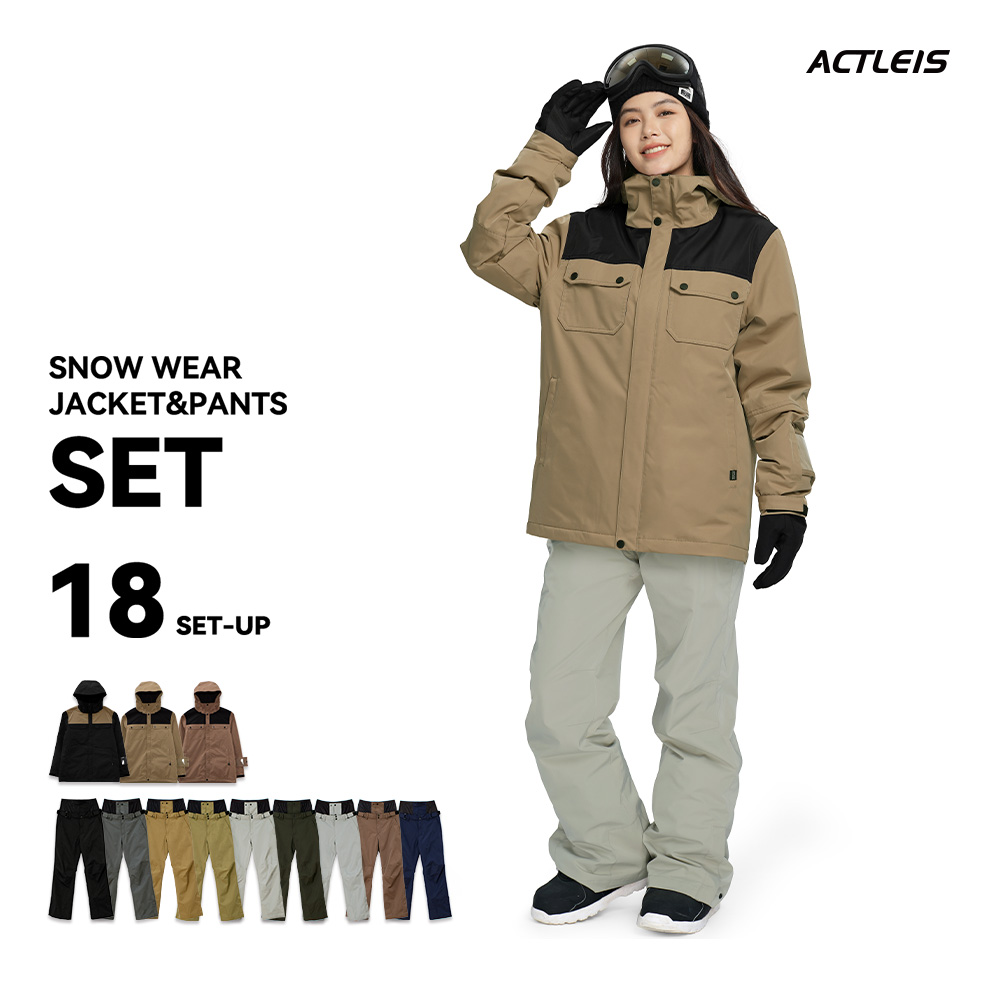 ACTLEIS（アクレイス） スキーウェア スノーボードウェア レディース