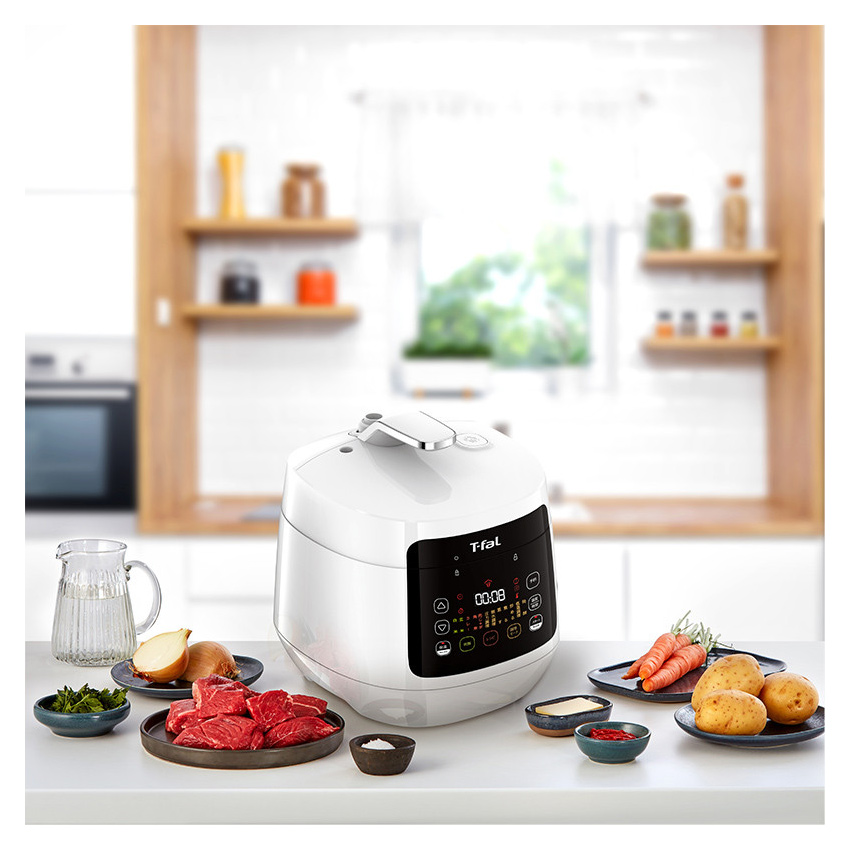 電気圧力鍋 圧力鍋 電気 自動調理器 ティファール T-fal ラクラ