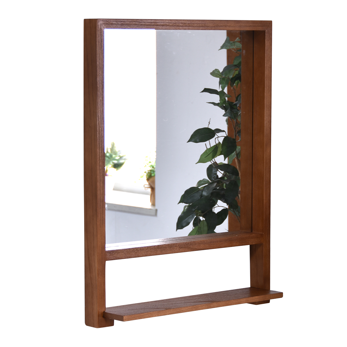 鏡 壁掛け ミラー 木製 おしゃれ 北欧 ウォールミラー アンティーク