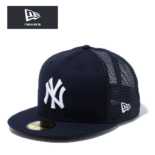 59FIFTY ニューエラ メッシュ キャップ ネイビー 紺 new era : 帽子