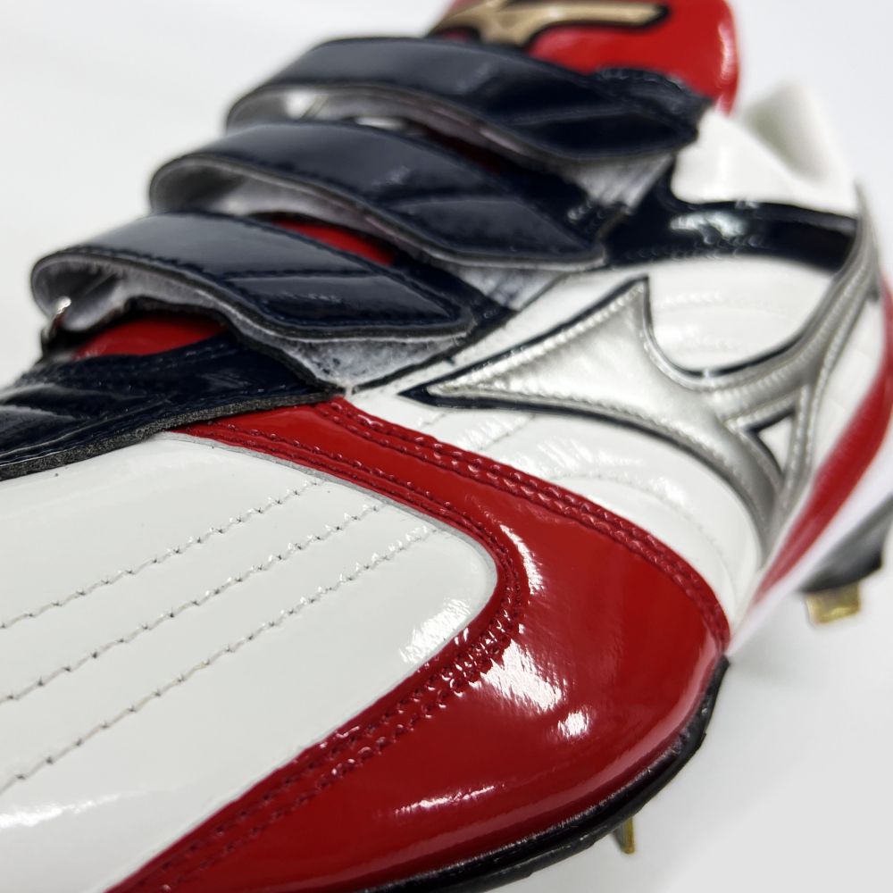 MIZUNO（ミズノ） 【サイズ交換送料無料】レッド×ネイビー 野球