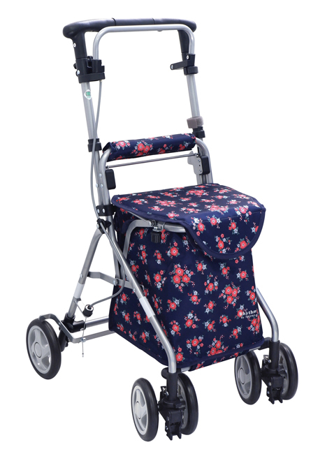 島製作所 シルバーカー 軽量 歩行車 歩行器 リズムRWC カート 手押し車