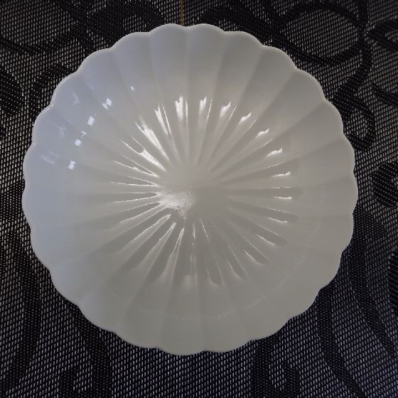 有田焼 賞美堂 其泉 白磁 菊割り 平小鉢揃え 5客組 引き出物 得