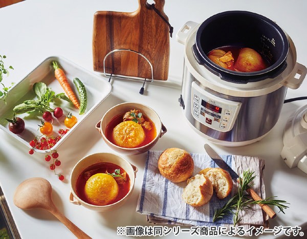 D＆S 家庭用マイコン電気圧力鍋 4L レシピブック付き STL-EC40 （ 圧力