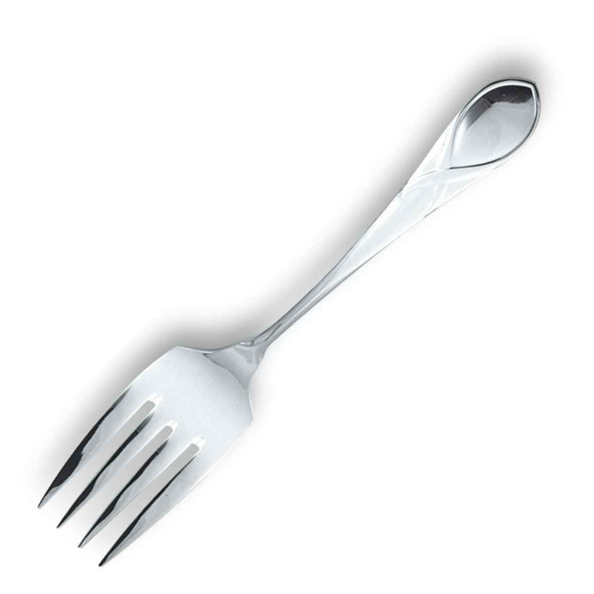 佐藤商事 ダンスク DANSK リーフ サービスフォーク 19.5cm ステンレス