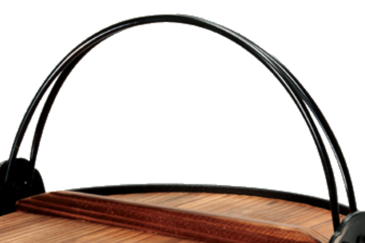 池永鉄工 いろり鍋 24cm IH対応 木蓋付き 割烹 丸鍋 南部鉄器 日本製