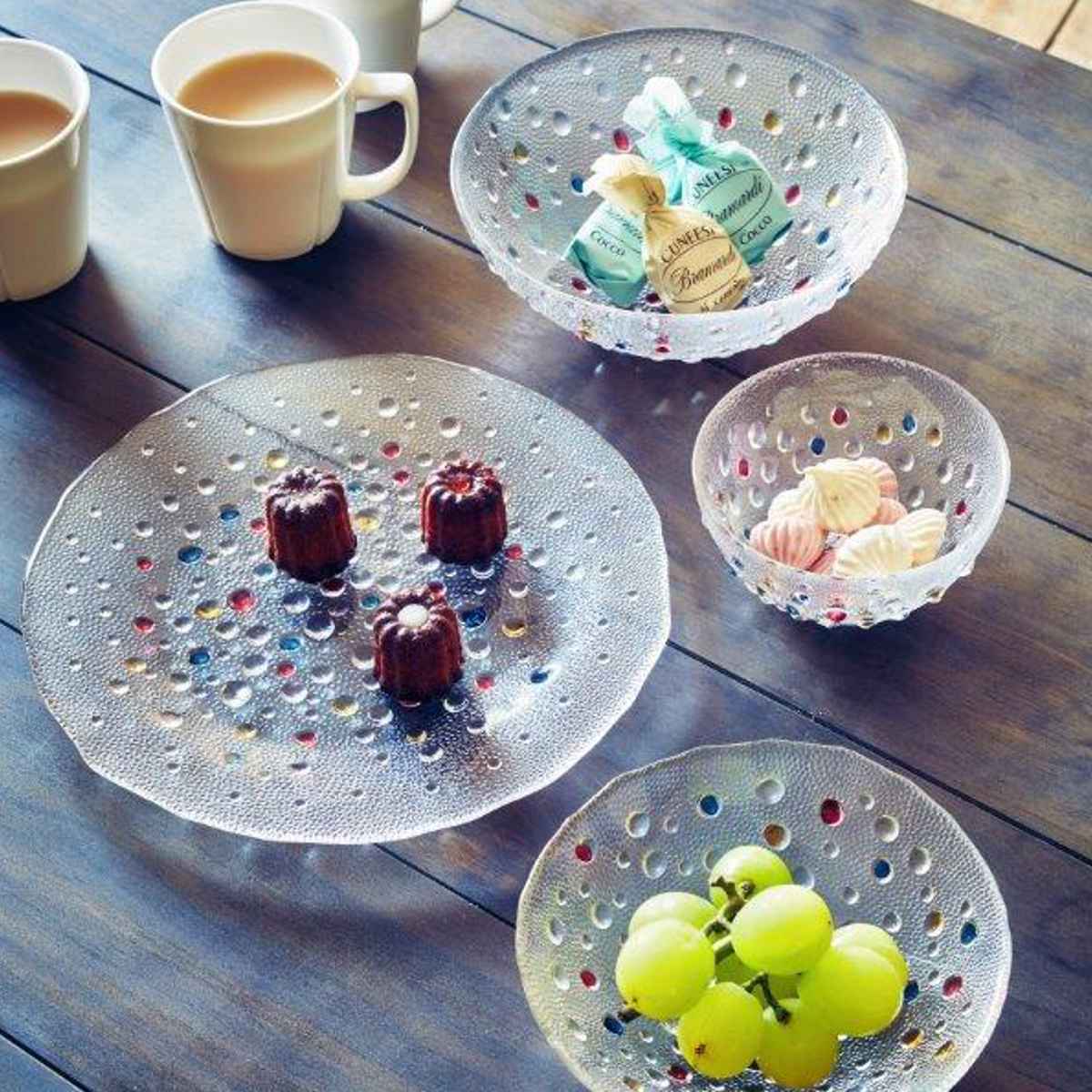 DANSK（ダンスク） ディナープレート 24cm バブルコンフェティ （ 皿