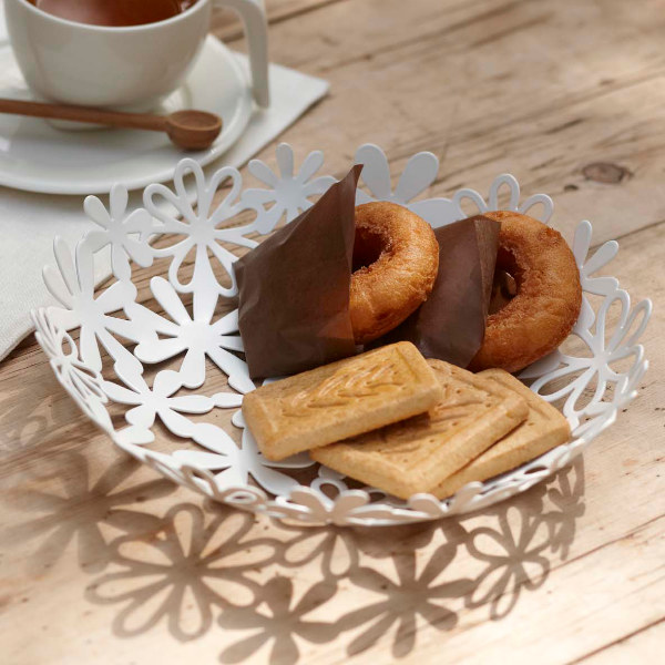 tower 山崎実業 フラワーバスケット S ホワイト （ 4903208074728