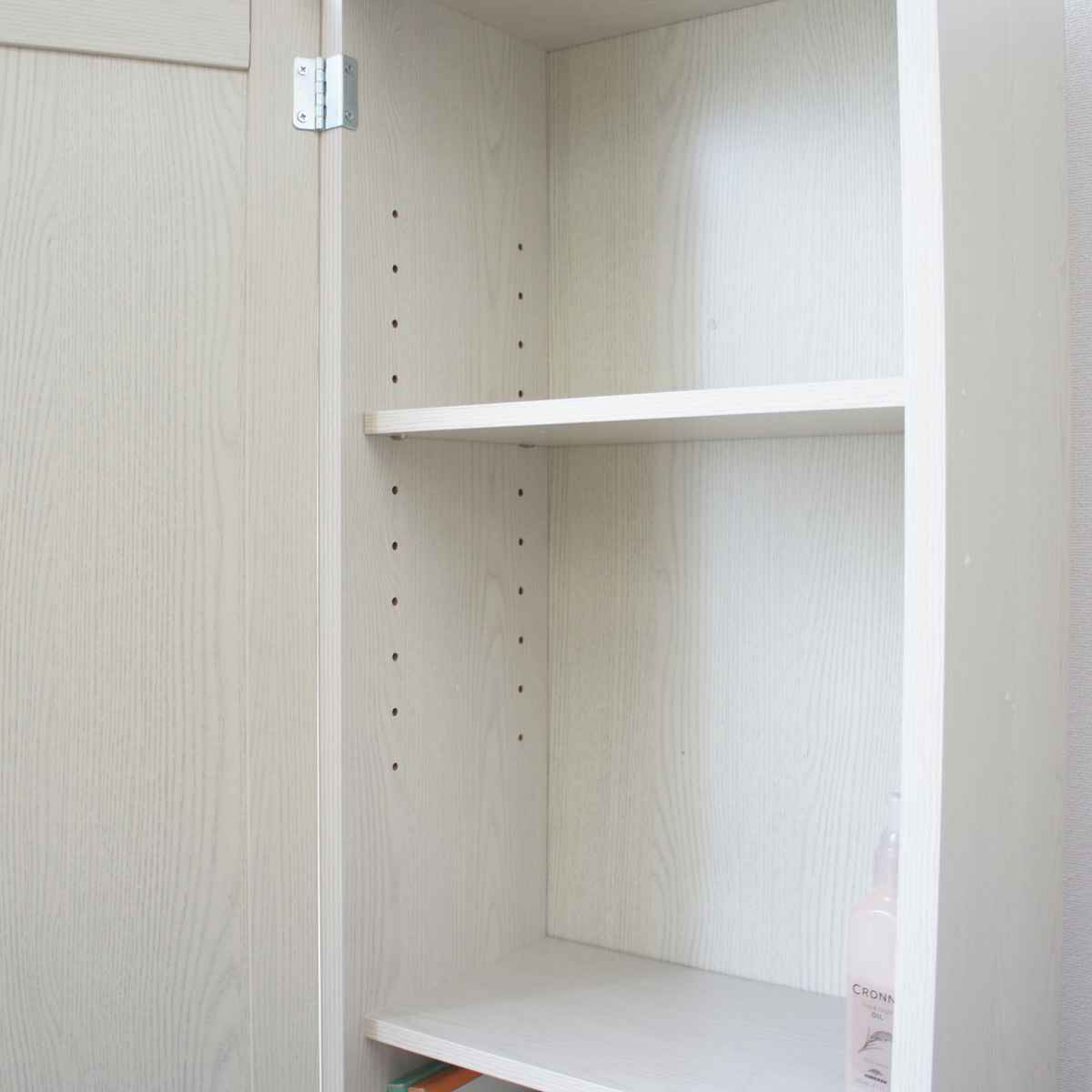 ボックスミラー ミラー付き収納棚 （ ミラー 鏡 収納棚