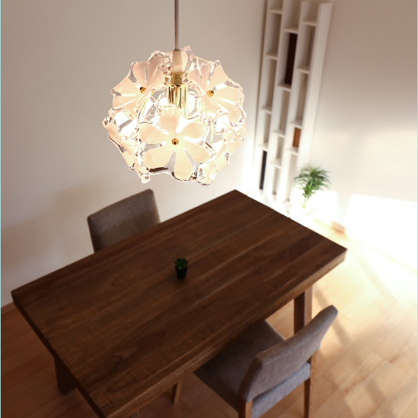 キシマ（KISHIMA） ペンダントライト 1灯 ブーケ 球形 天井照明 LED