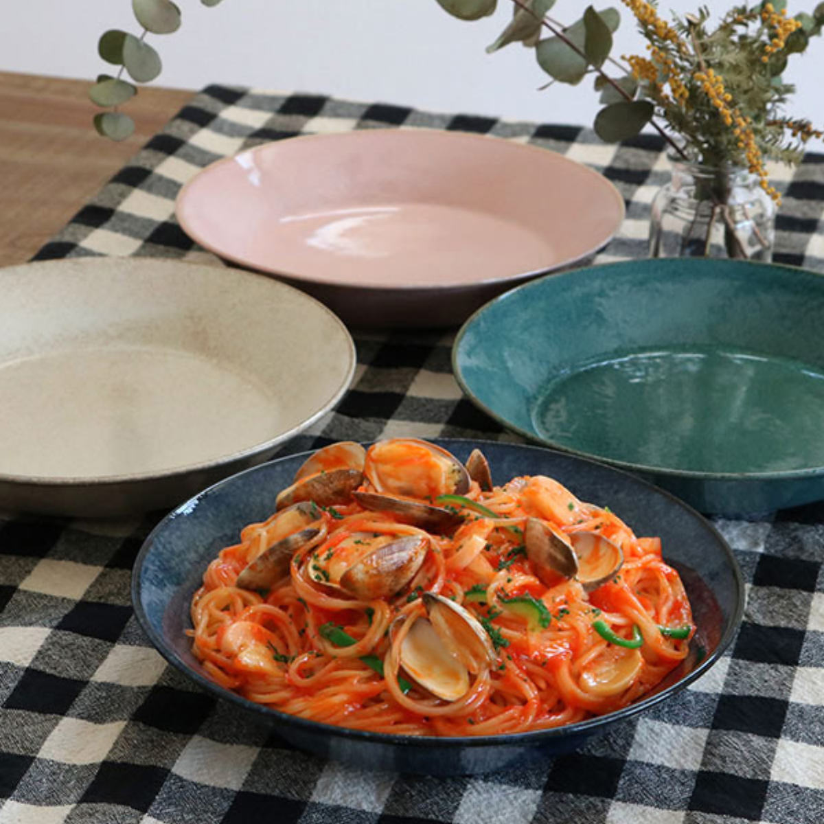 プレート 21cm ナチュラルカラー 磁器 美濃焼 （ 食洗機対応 電子