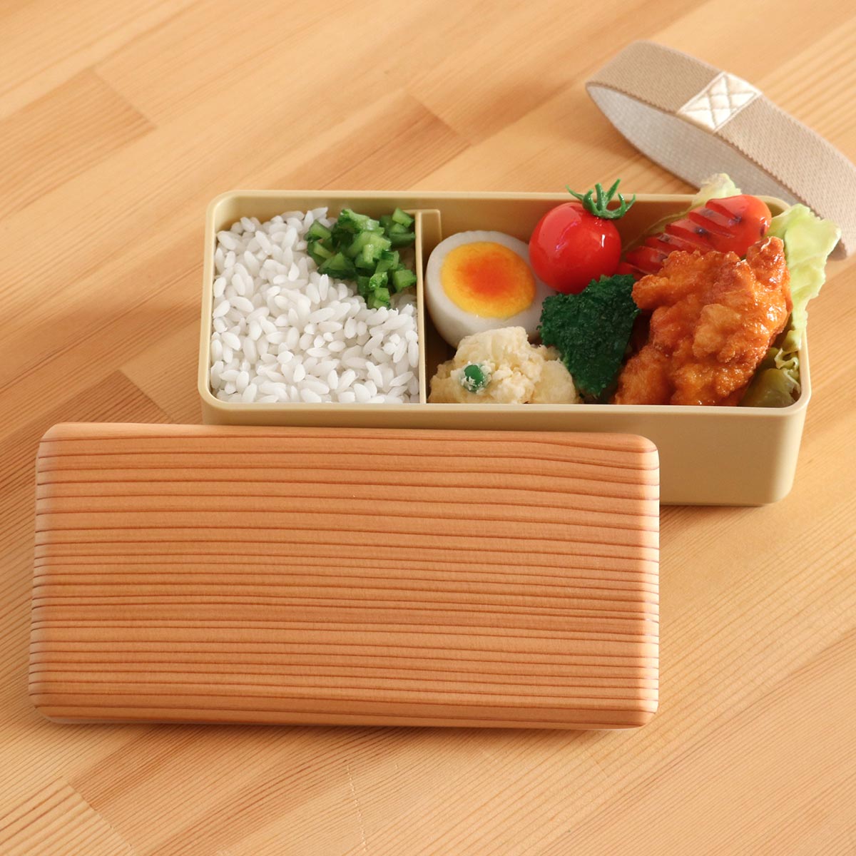 三好製作所 弁当箱 1段 500ml 木蓋 土佐古代杉 （ お弁当箱 ランチ