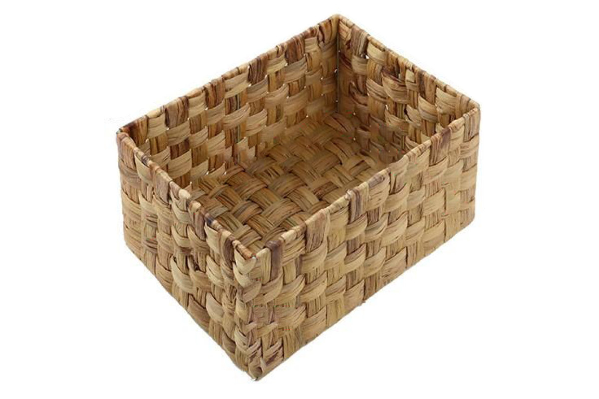 ちどり産業 収納ボックス バスケット 約 幅36×奥行26×高21cm かご
